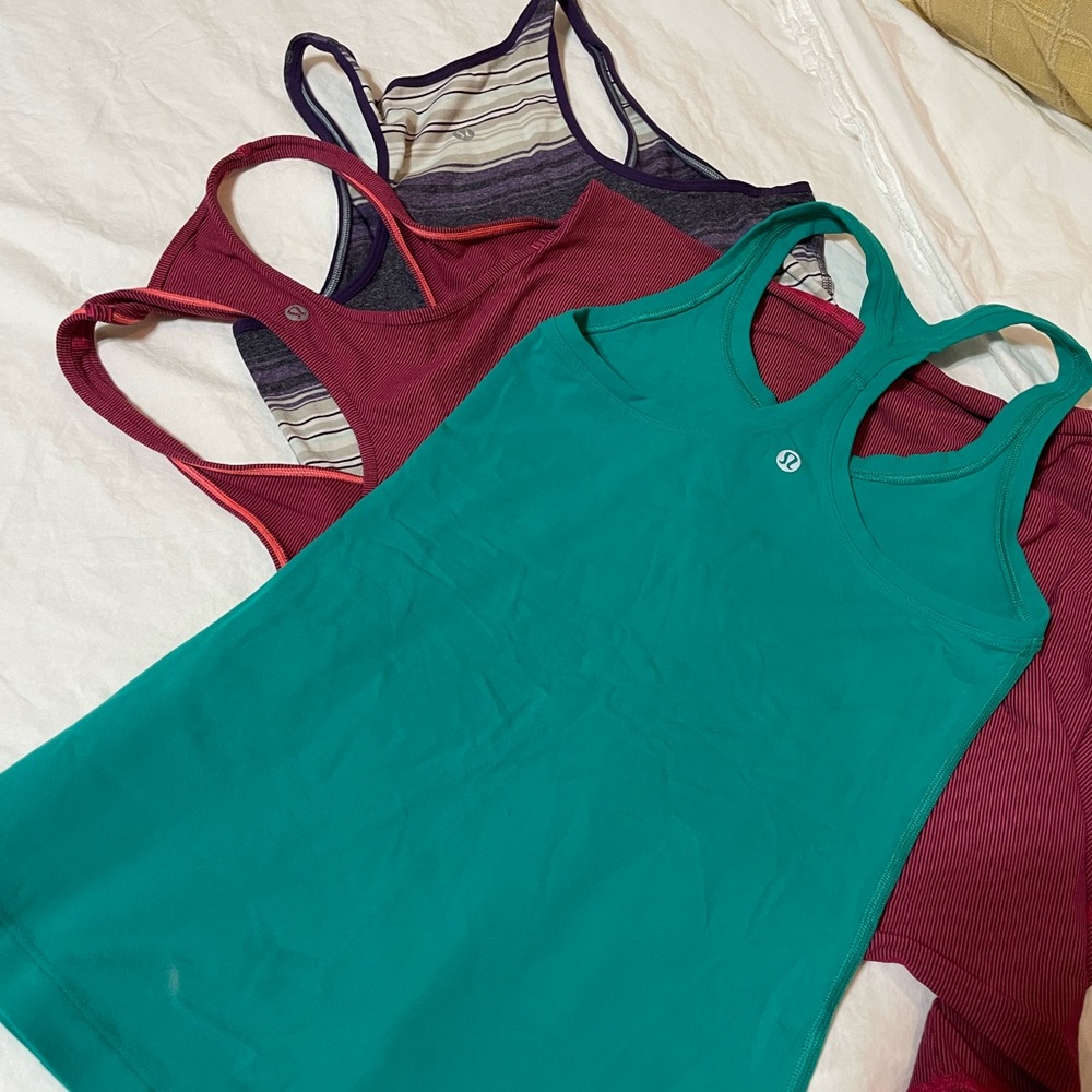 Lululemon bundle racerback tops